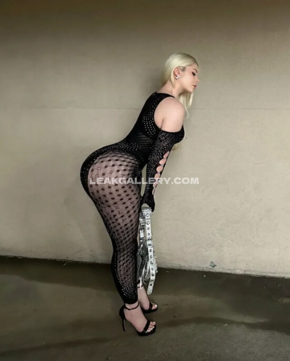 Lindsay Capuano Sheer Bodysuit Ass Pose OnlyFans Photo Leaked