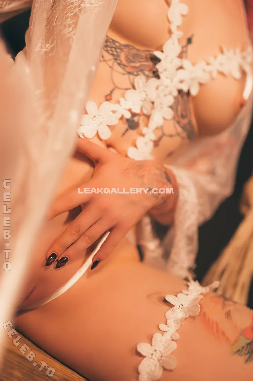 Linspics Lace Bodysuit Tease OnlyFans Photo Leaked