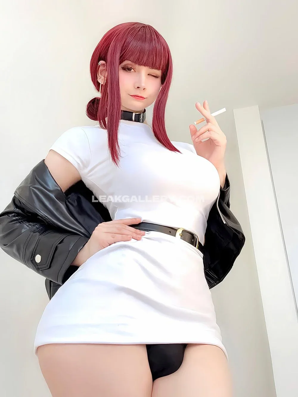 Lizyhsan White Mini Skirt Tease OnlyFans Photo Leaked