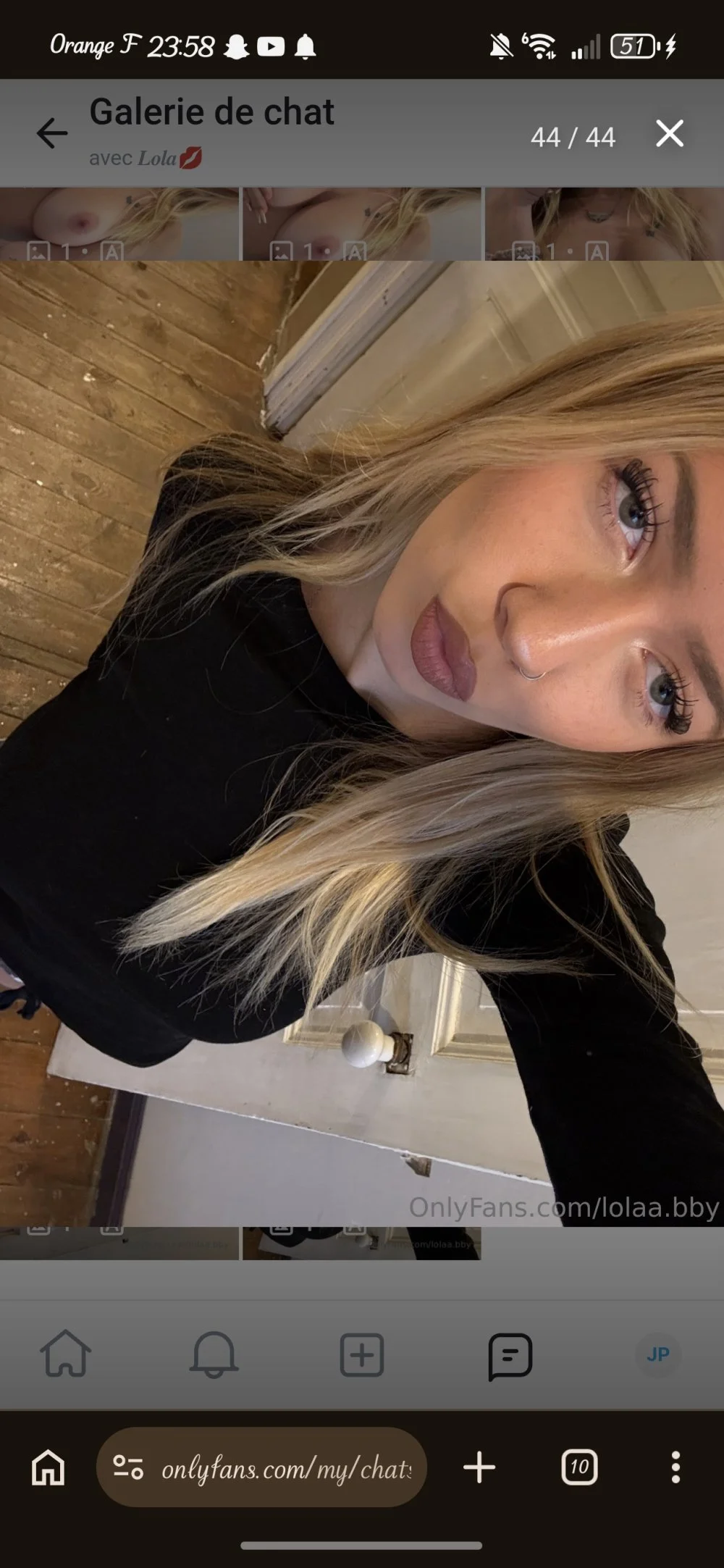 Lolaa.bby... Black Top Tease OnlyFans Photo Leaked