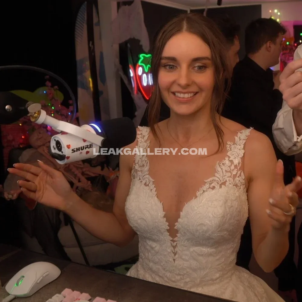 Loserfruit White Lace Wedding Dress OnlyFans Photo Leaked