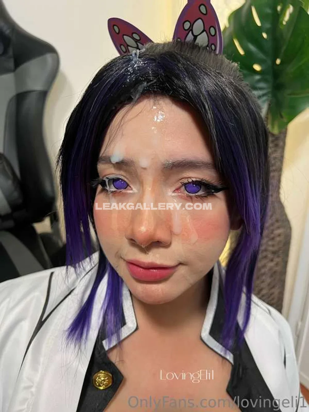 Lovingeli1 Butterfly Ears Selfie OnlyFans Photo Leaked
