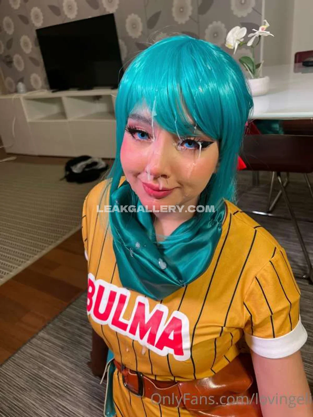 Lovingeli1 Bulma Costume Tease OnlyFans Photo Leaked