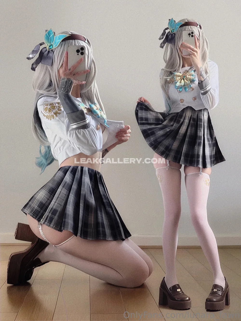Lunara_fawn School Girl Skirt Tease OnlyFans Photo Leaked