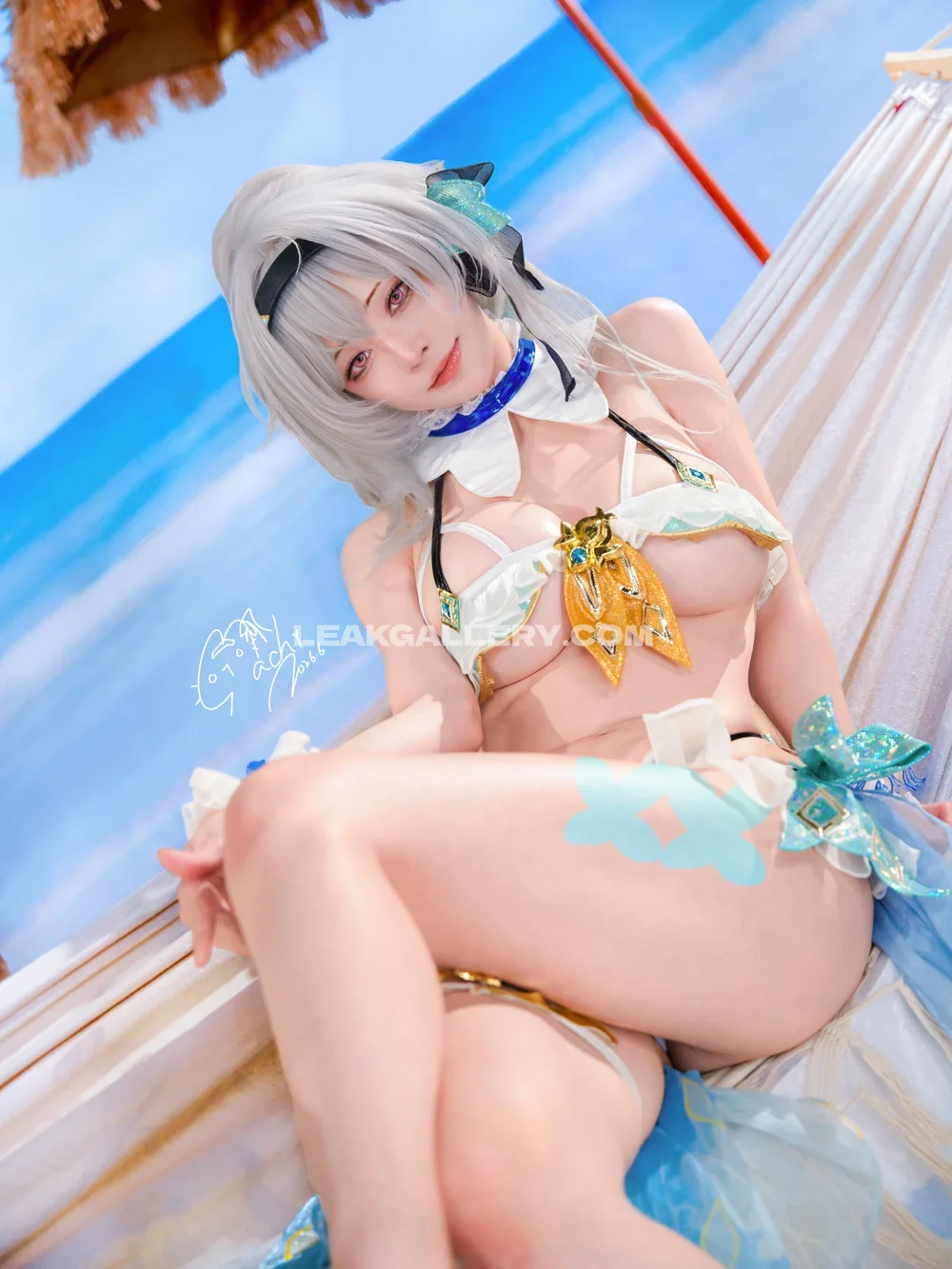 Machi0910 Beach Bikini Pose OnlyFans Photo Leaked