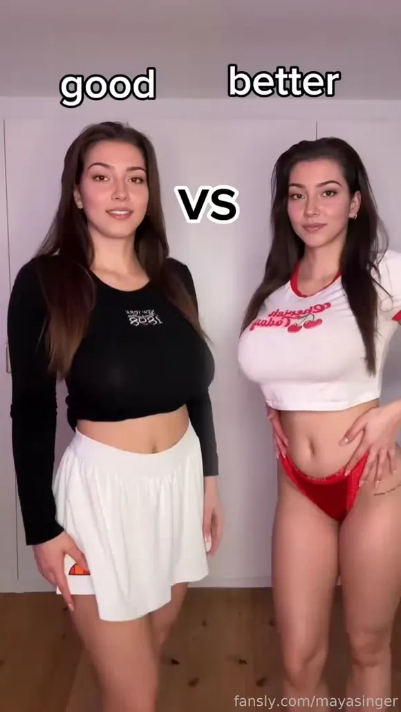 Mayasinger Twin Outfit Comparison OnlyFans Video Leaked