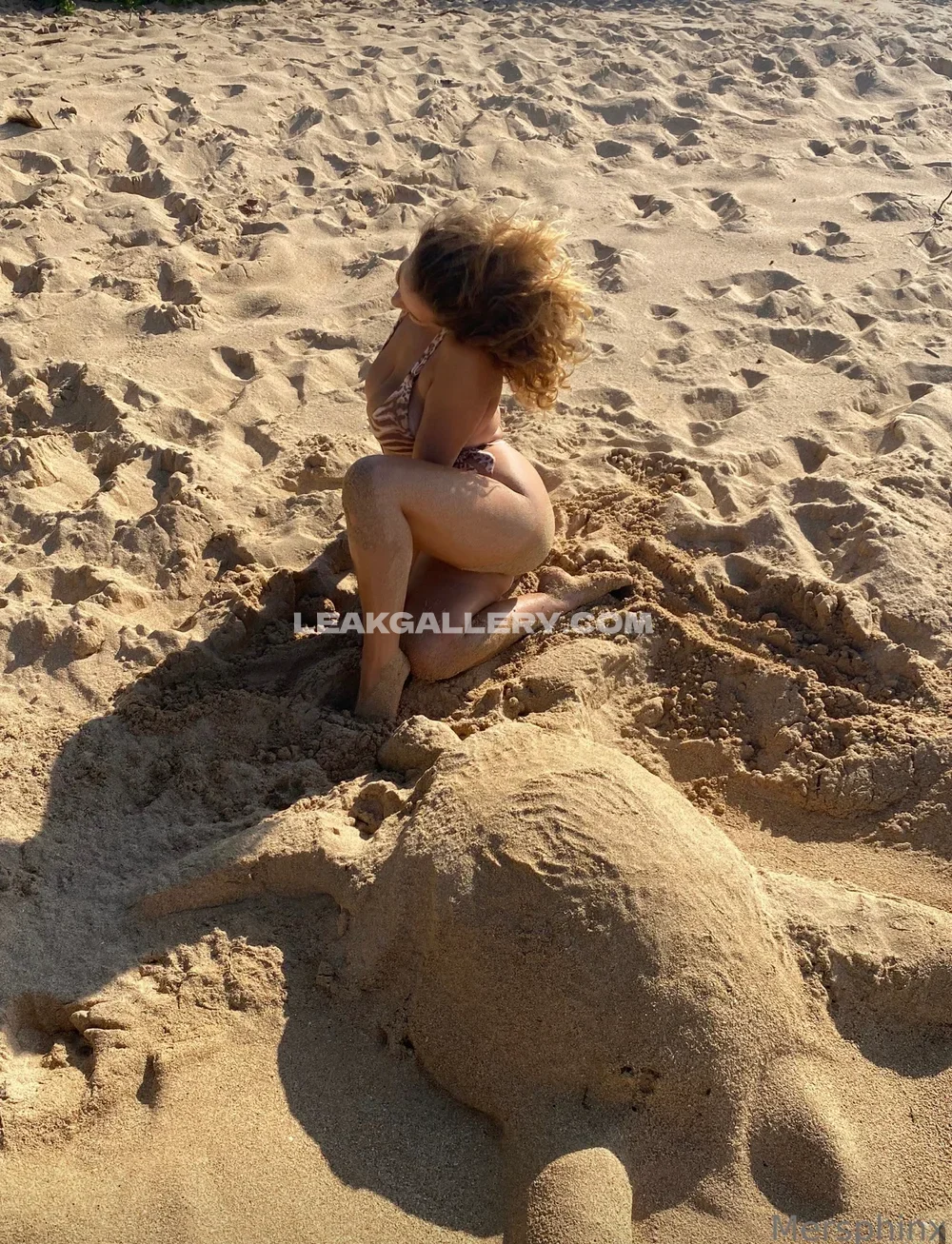 Mersphinx Bikini Beach Pose OnlyFans Photo Leaked