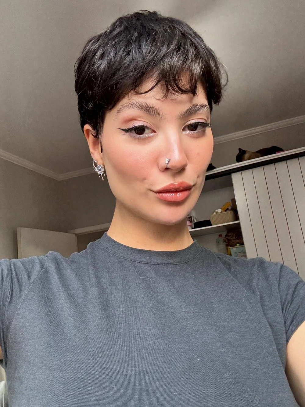 Moonloverwitch Short Hair Selfie Pose OnlyFans Photo Leaked