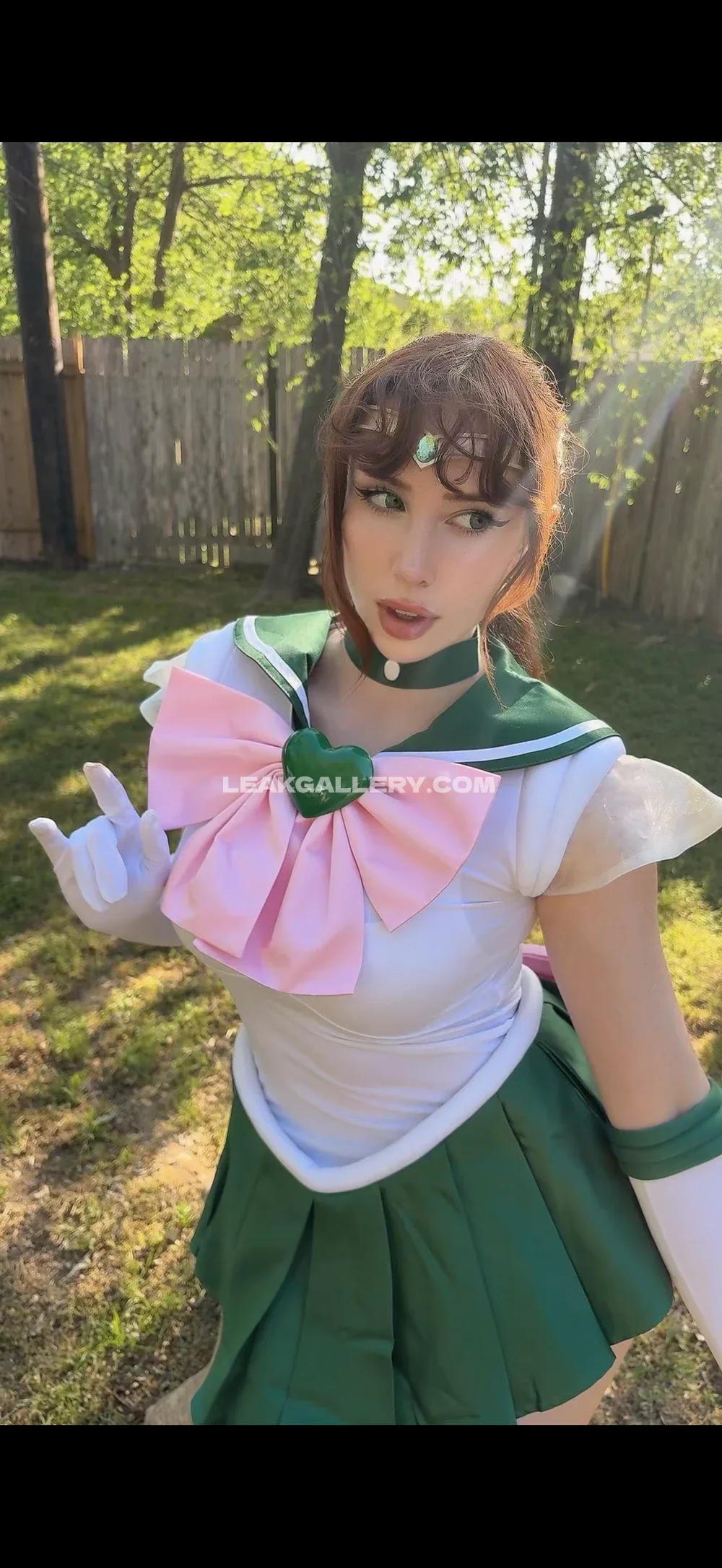 Morgpie Sailor Scout Cosplay Pose OnlyFans Photo Leaked