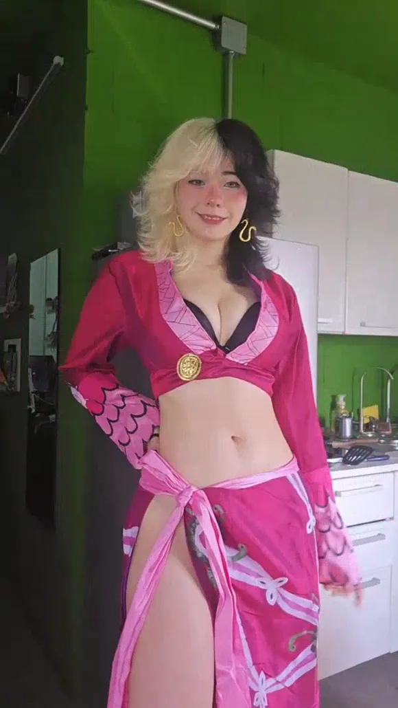Nathali_the_killer Pink Cosplay Outfit Display OnlyFans Video Leaked