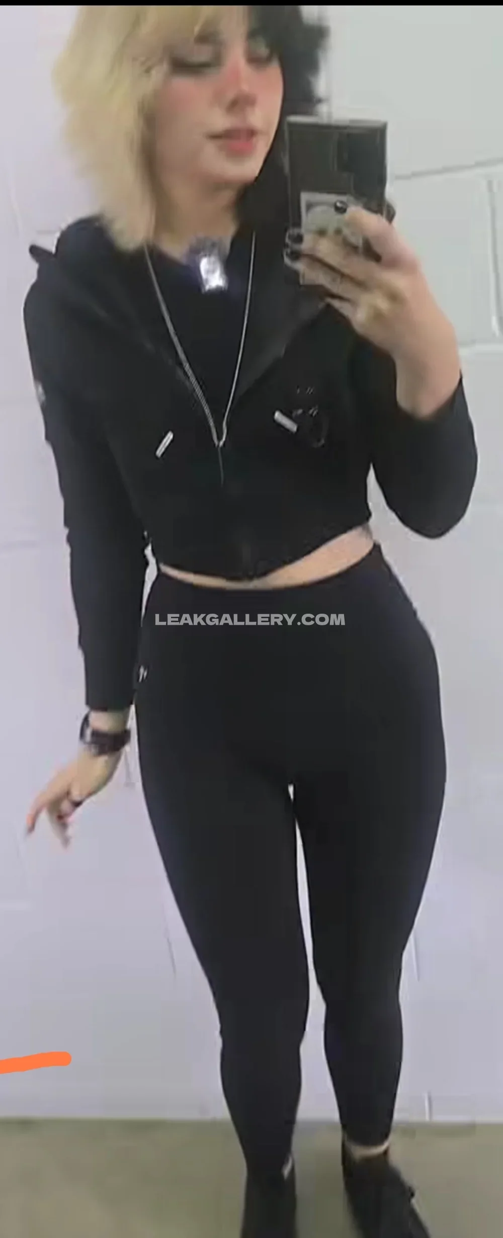 Nathali_the_killer Black Crop Top Selfie OnlyFans Photo Leaked
