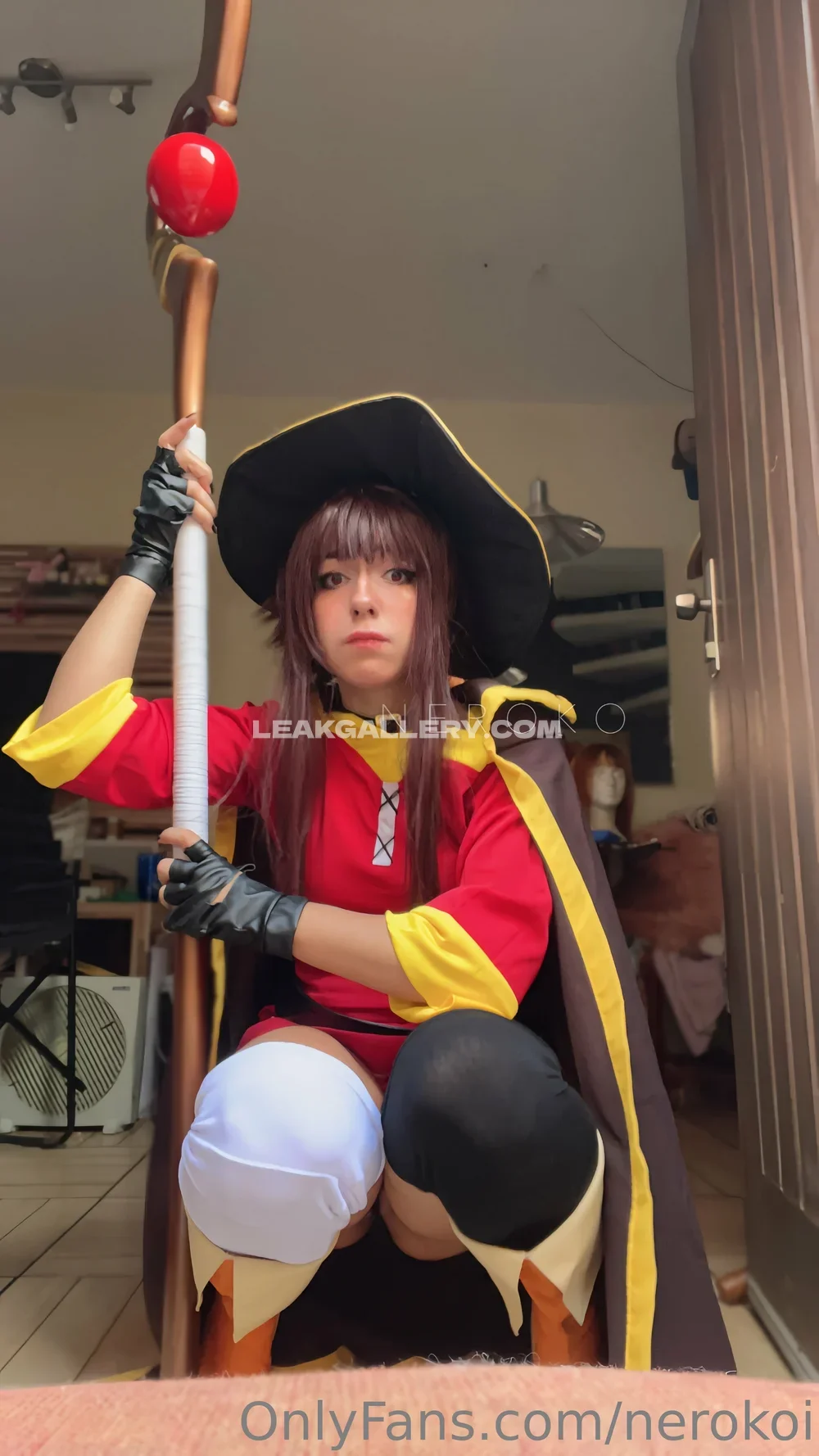 Nerokoi Witch Costume Pose OnlyFans Photo Leaked