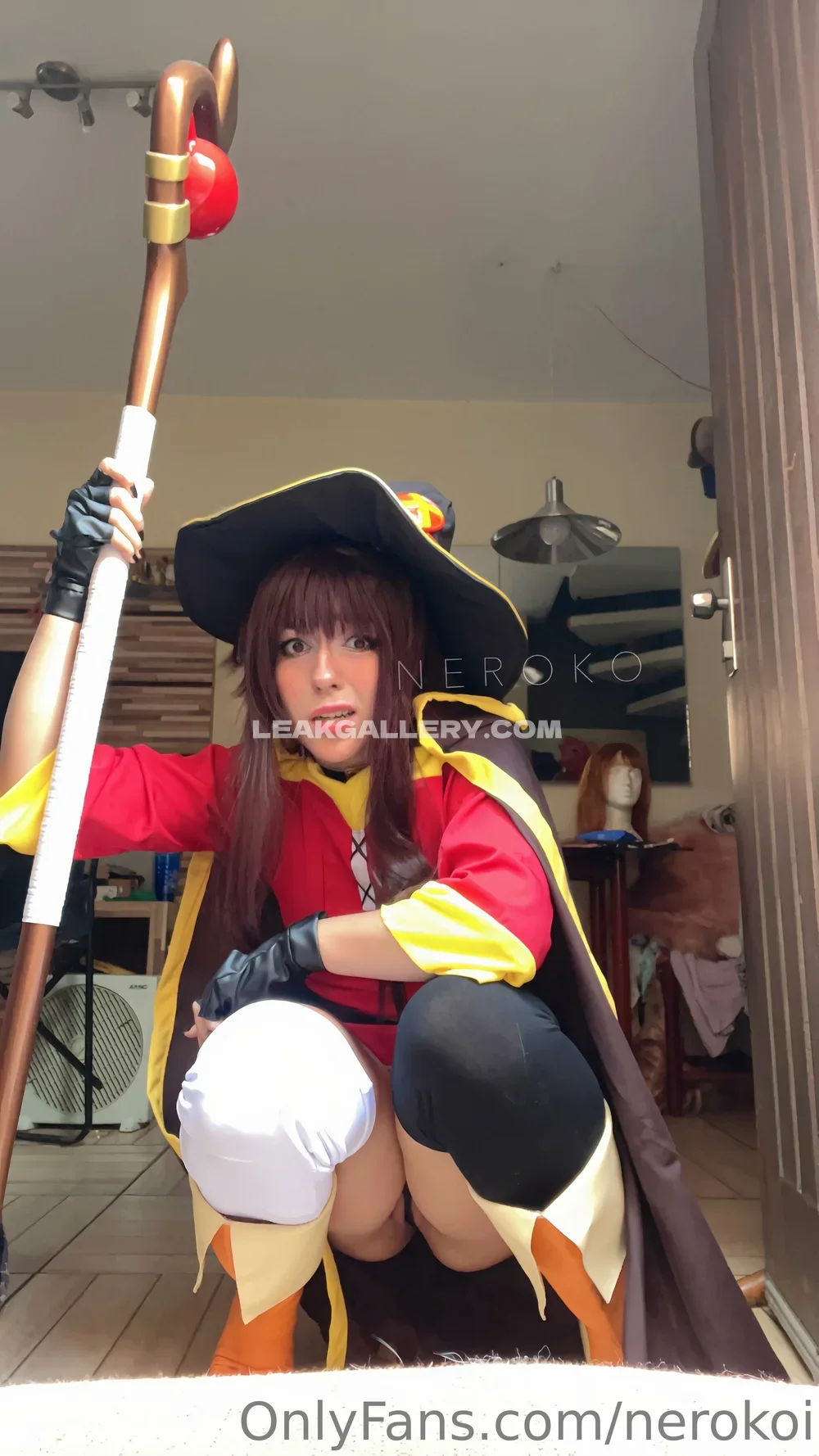 Nerokoi Cosplay Witch Pose OnlyFans Photo Leaked