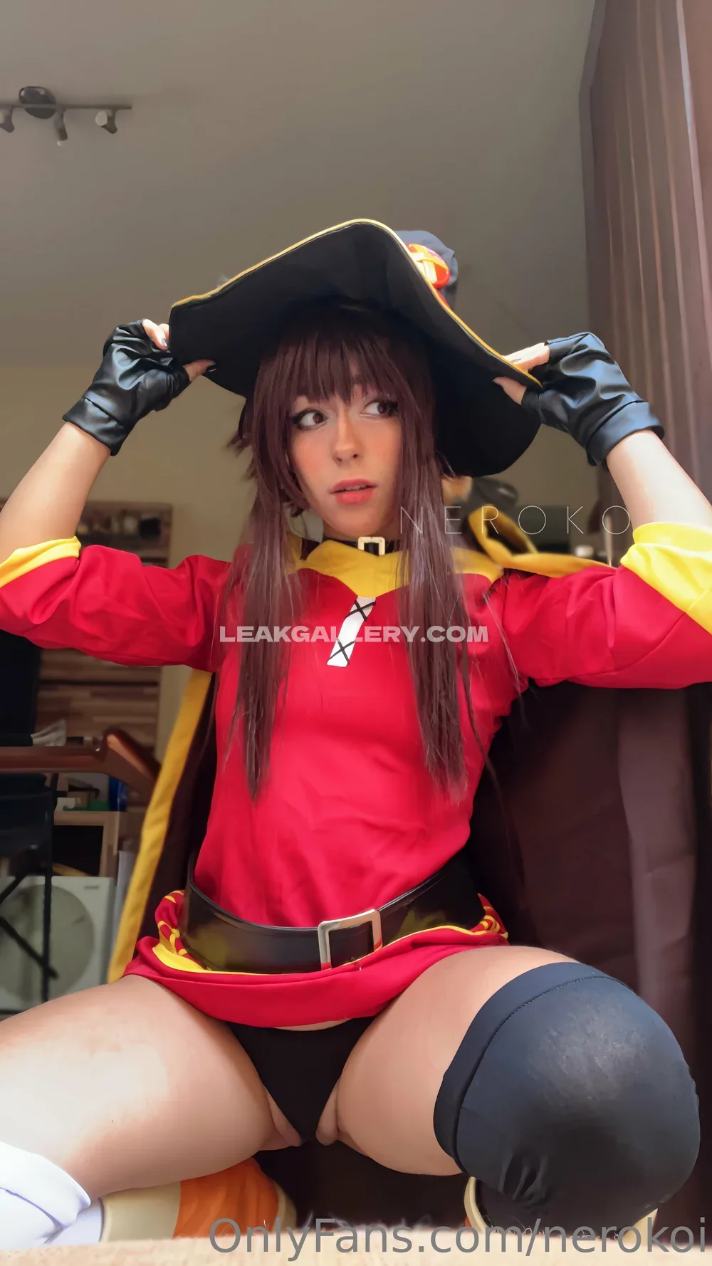 Nerokoi Cosplay Witch Pose OnlyFans Photo Leaked