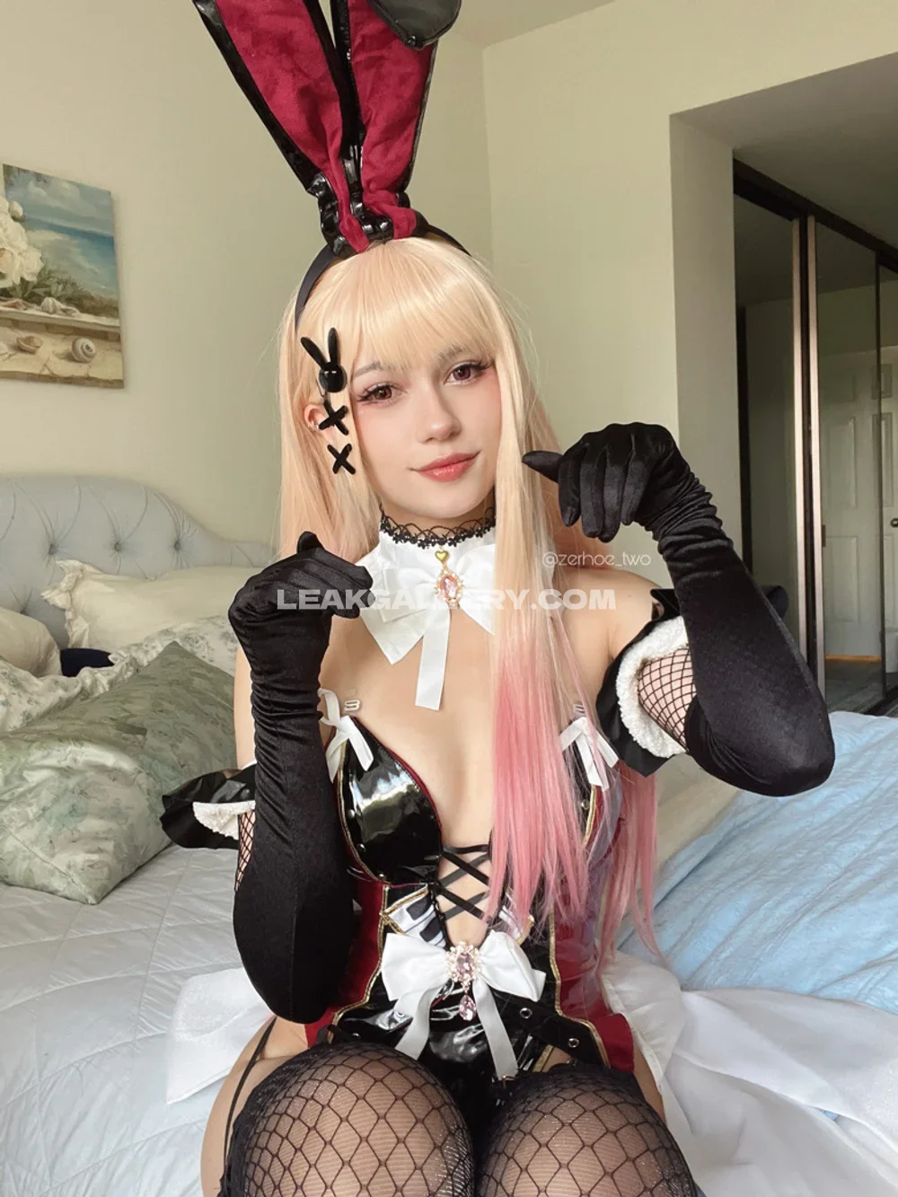 _nineiota Bunny Costume Tease OnlyFans Photo Leaked