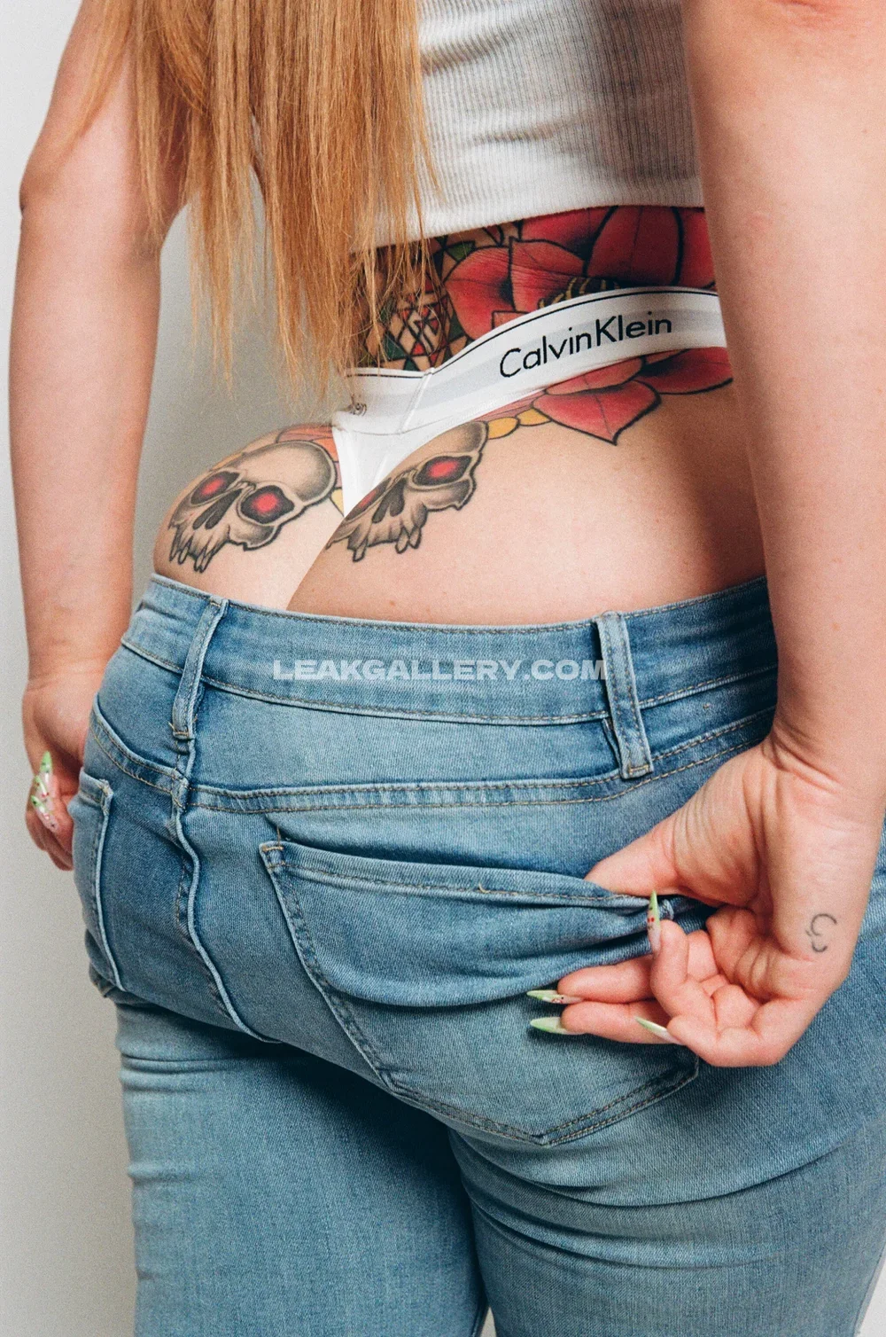 O.st.p Skull Tattooed Ass OnlyFans Photo Leaked