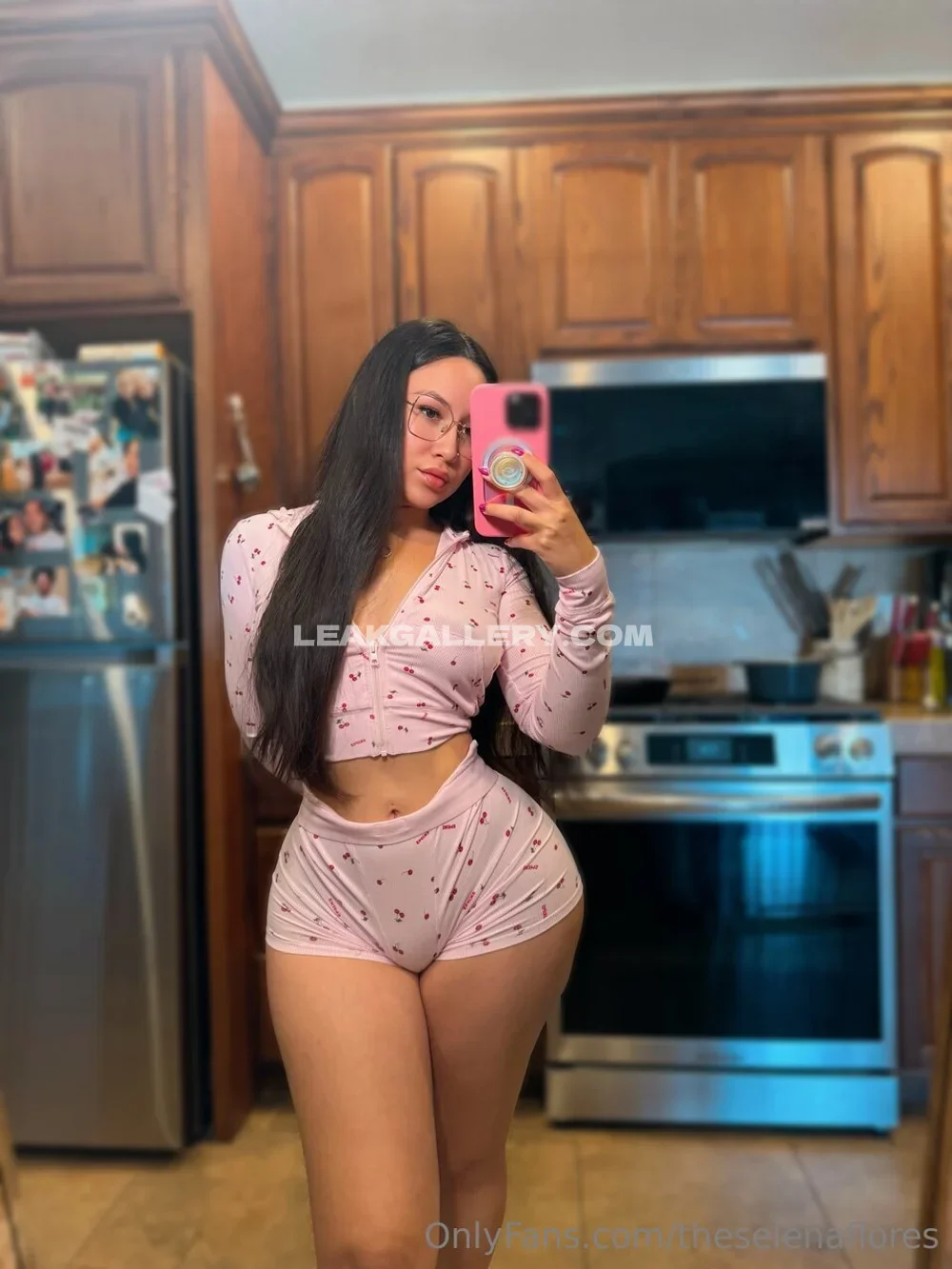 Officialcheekykim Pink Cherry Crop Top OnlyFans Photo Leaked