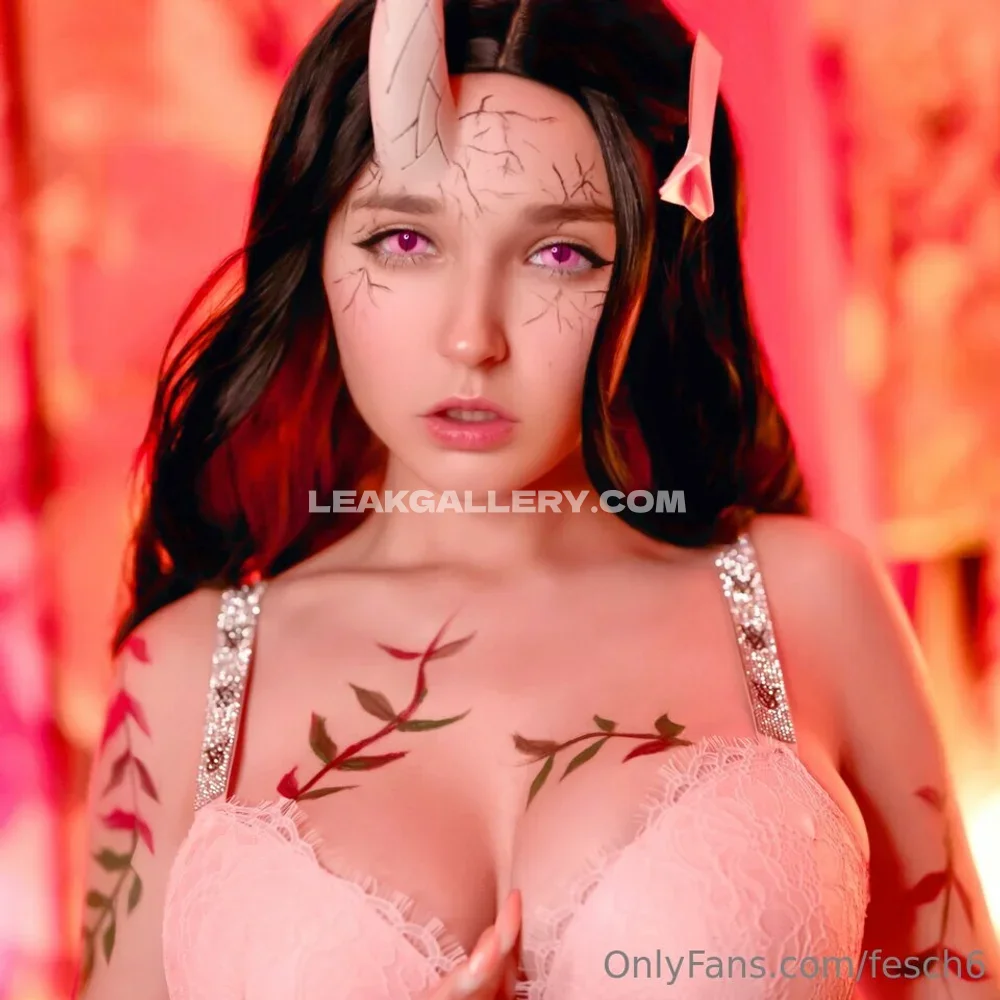 Queenfesch6 Pink Lace Bra Tease OnlyFans Photo Leaked