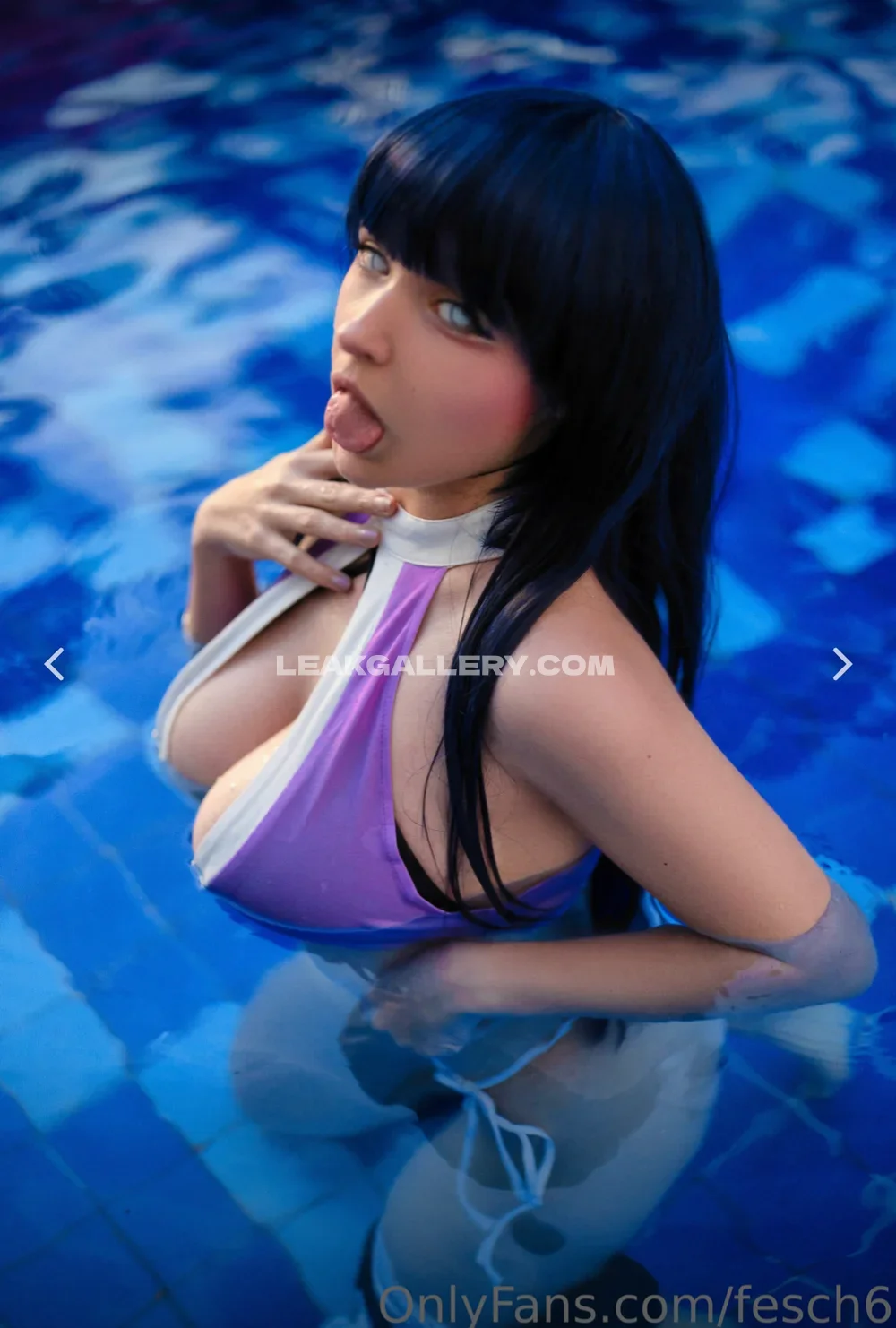 Queenfesch6 Poolside Bikini Tease OnlyFans Photo Leaked