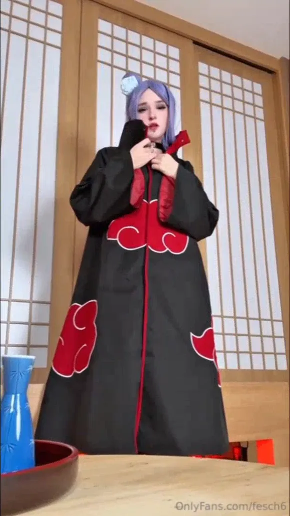 Queenfesch6 Naruto Akatsuki Cosplay OnlyFans Video Leaked