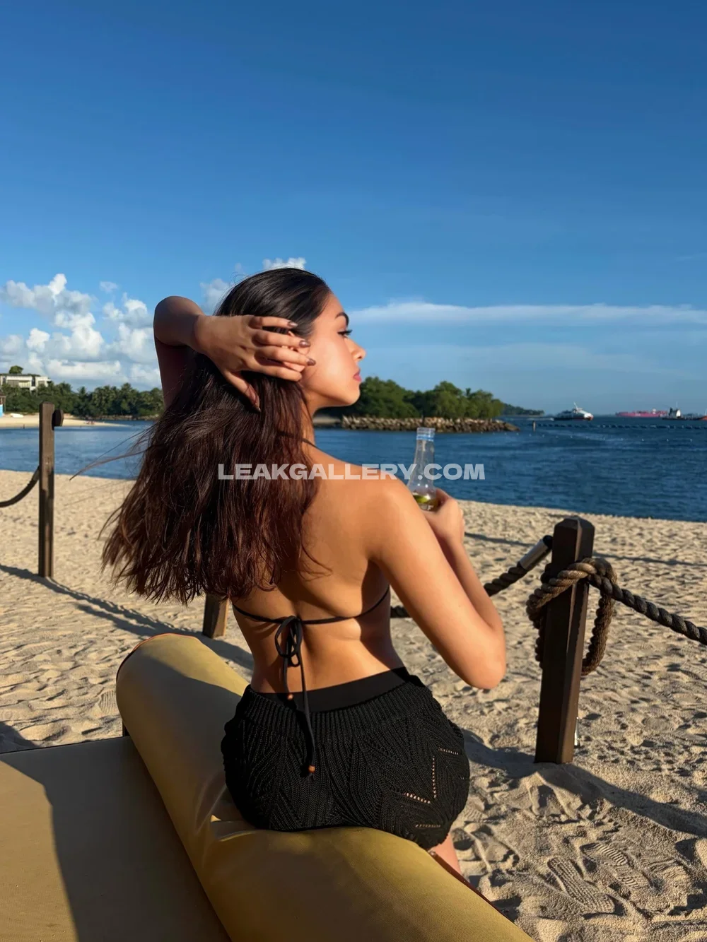 Radhikaa.x Beach Side Profile Pose OnlyFans Photo Leaked