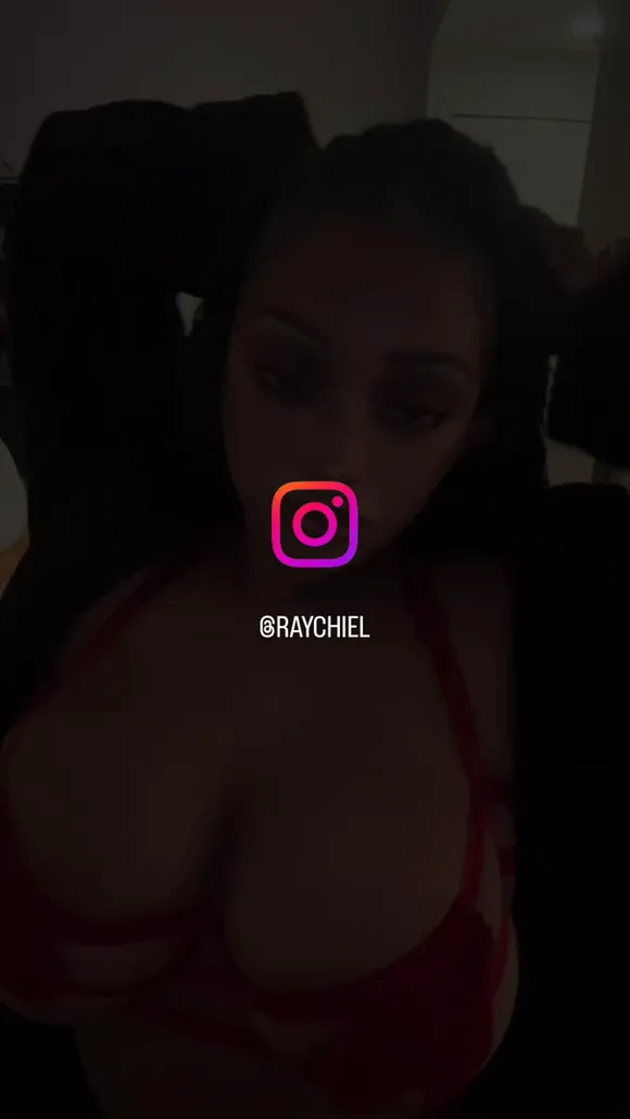 Raychiel Red Lingerie Tease OnlyFans Video Leaked