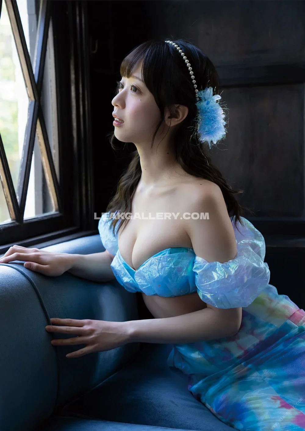 Real__yami Blue Dress Side Profile OnlyFans Photo Leaked