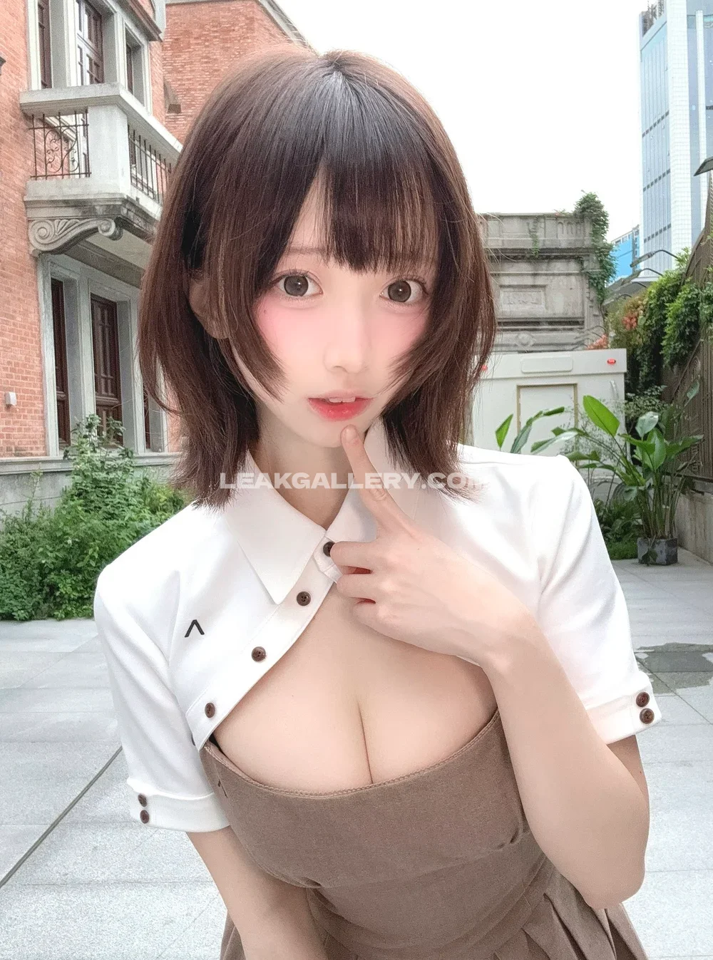 Real__yami Outdoor Schoolgirl Tease OnlyFans Photo Leaked