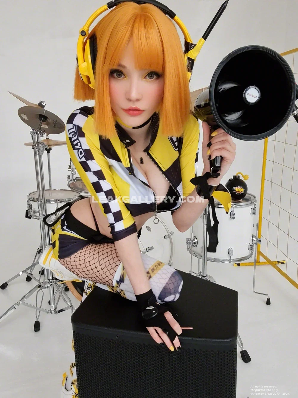 Rocksylight Racer Costume Pose OnlyFans Photo Leaked