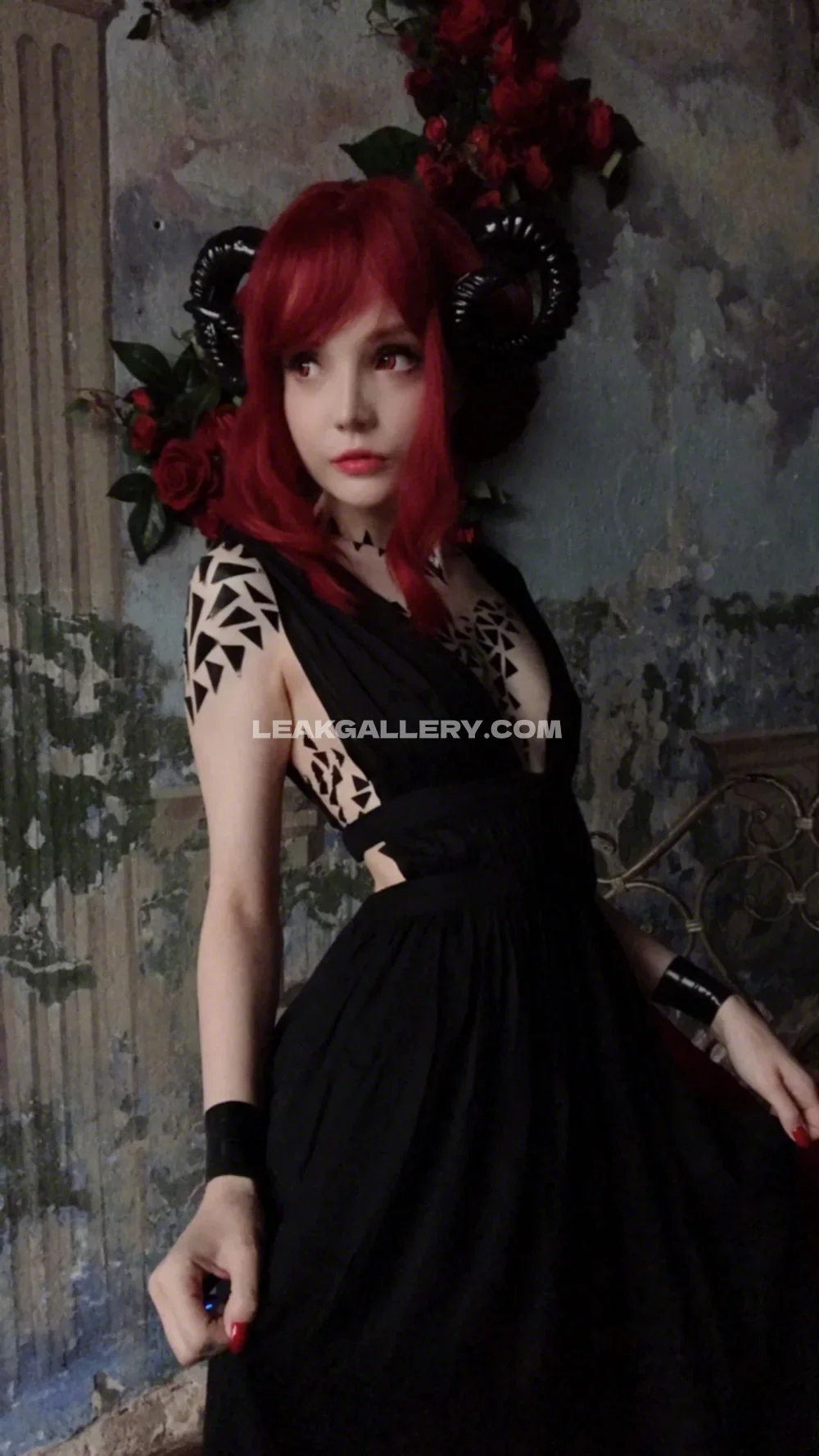 Rocksylight Red Hair Demon Cosplay OnlyFans Photo Leaked