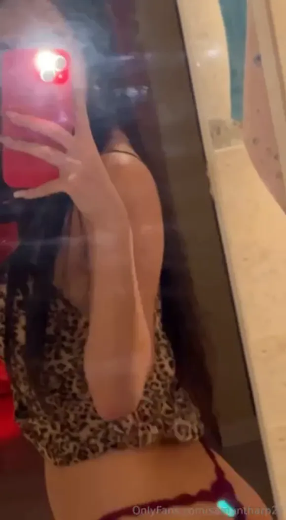 Samapetrizzo Leopard Bra Tease OnlyFans Video Leaked