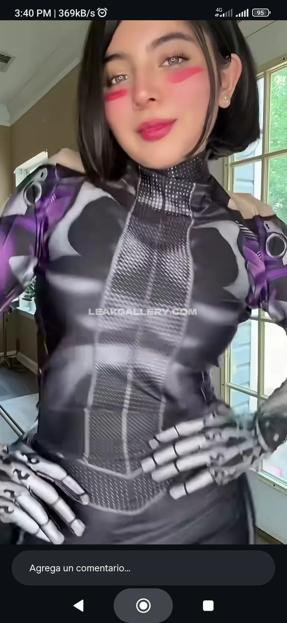 Samm_ravenn Skeleton Bodysuit Tease OnlyFans Photo Leaked