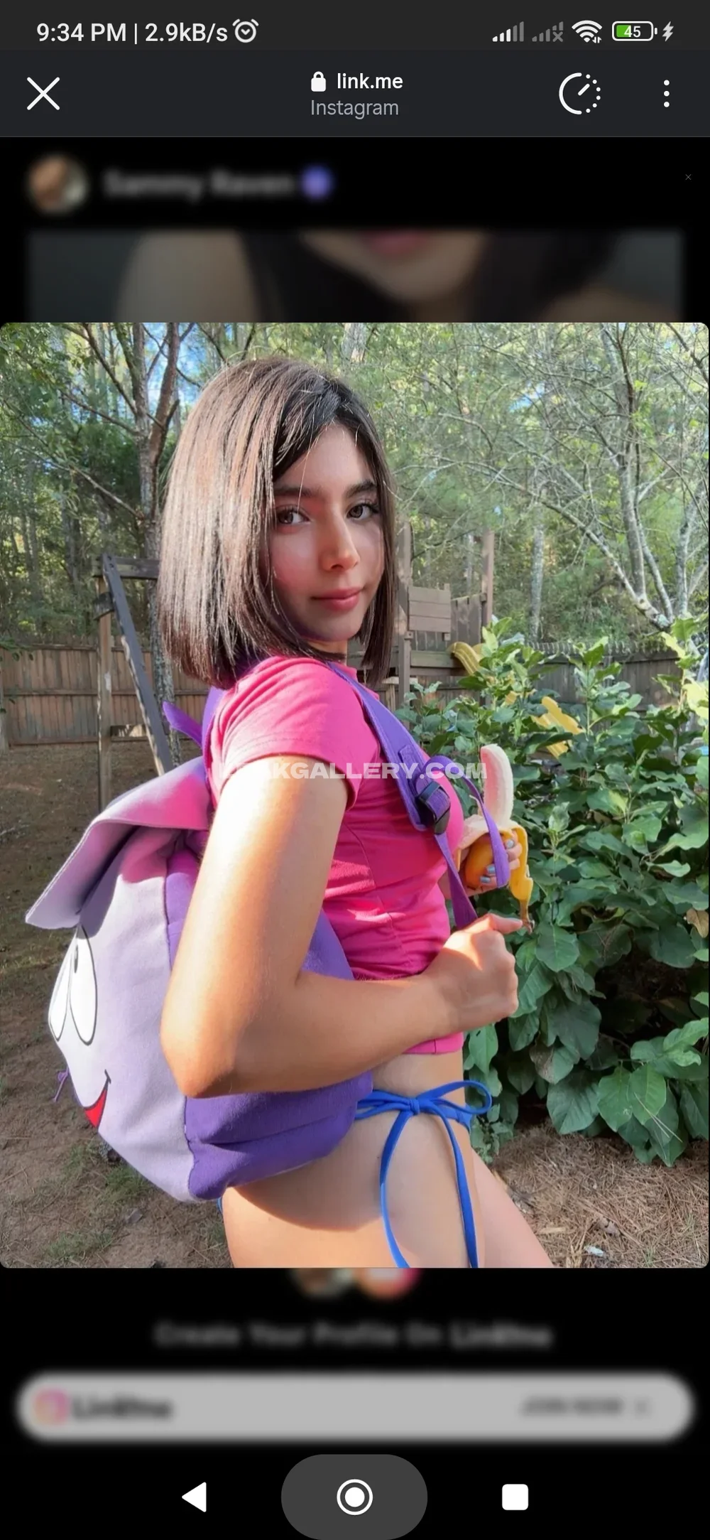 Samm_ravenn Pink Top And Blue String OnlyFans Photo Leaked