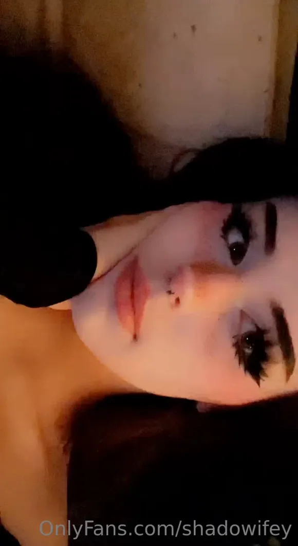 Shadowifey Close-Up Face Selfie OnlyFans Video Leaked