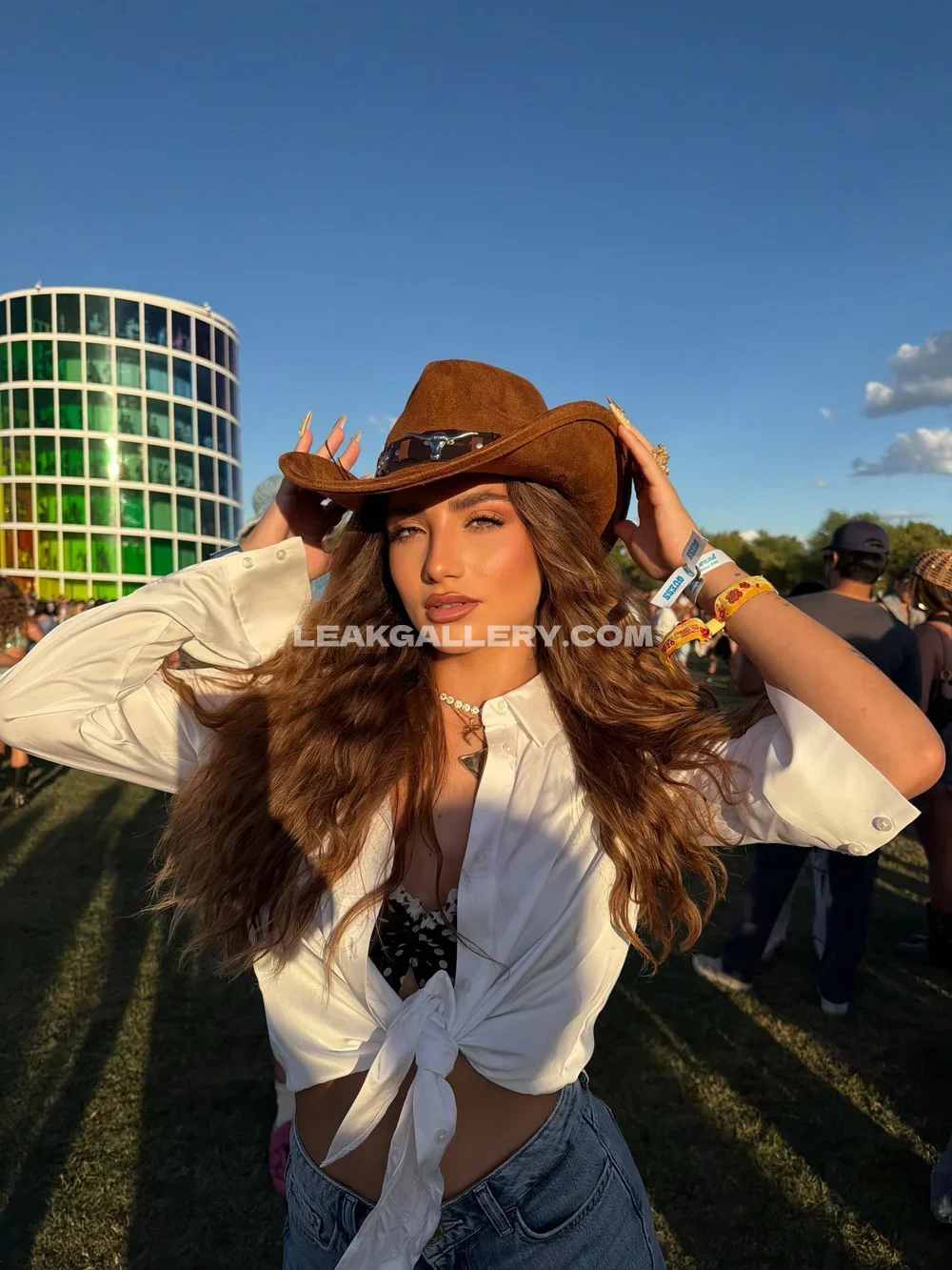 Sofiasurfers Cowboy Hat Festival Pose OnlyFans Photo Leaked