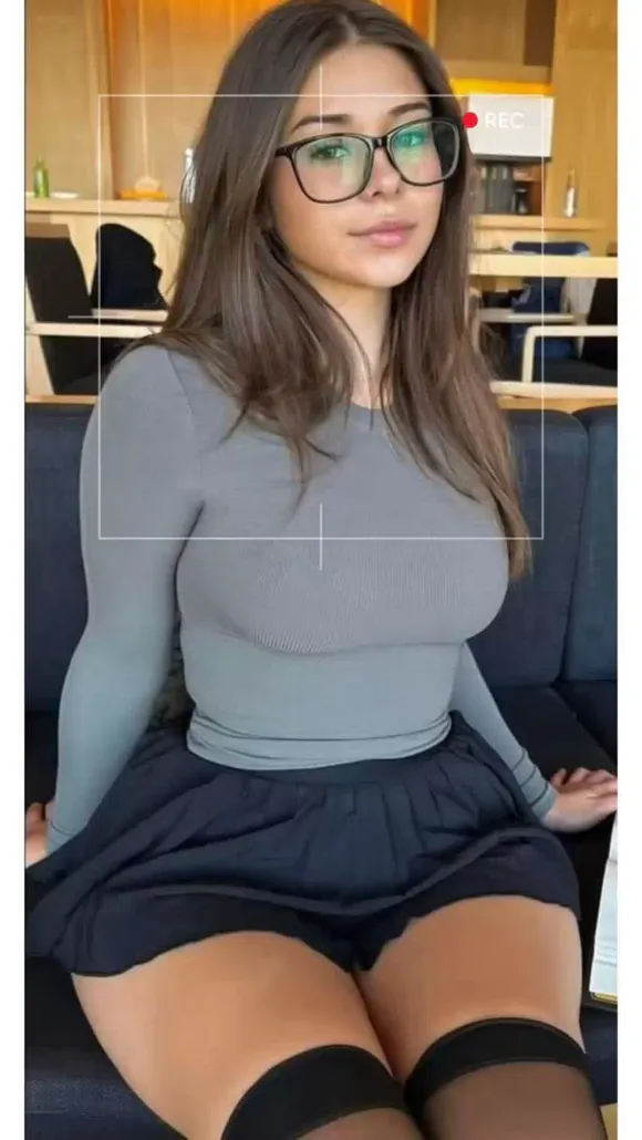 Sophie Rain Glasses And Skirt Tease OnlyFans Video Leaked