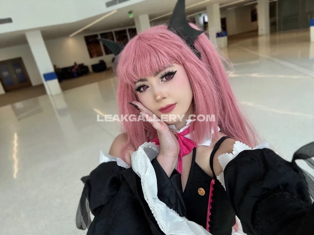Strifecoss Pink Wig Devil Cosplay OnlyFans Photo Leaked