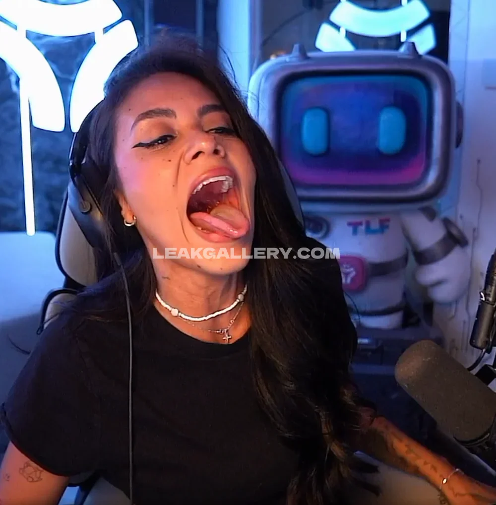 Tatiana_tv Tongue Out Gaming Session OnlyFans Photo Leaked