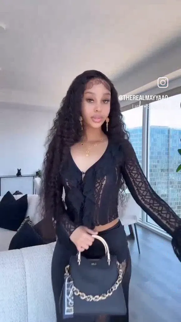 Therealmayyaa Lace Top Pose OnlyFans Video Leaked