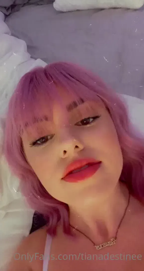 Tianadestinee Tongue Out Tease OnlyFans Video Leaked