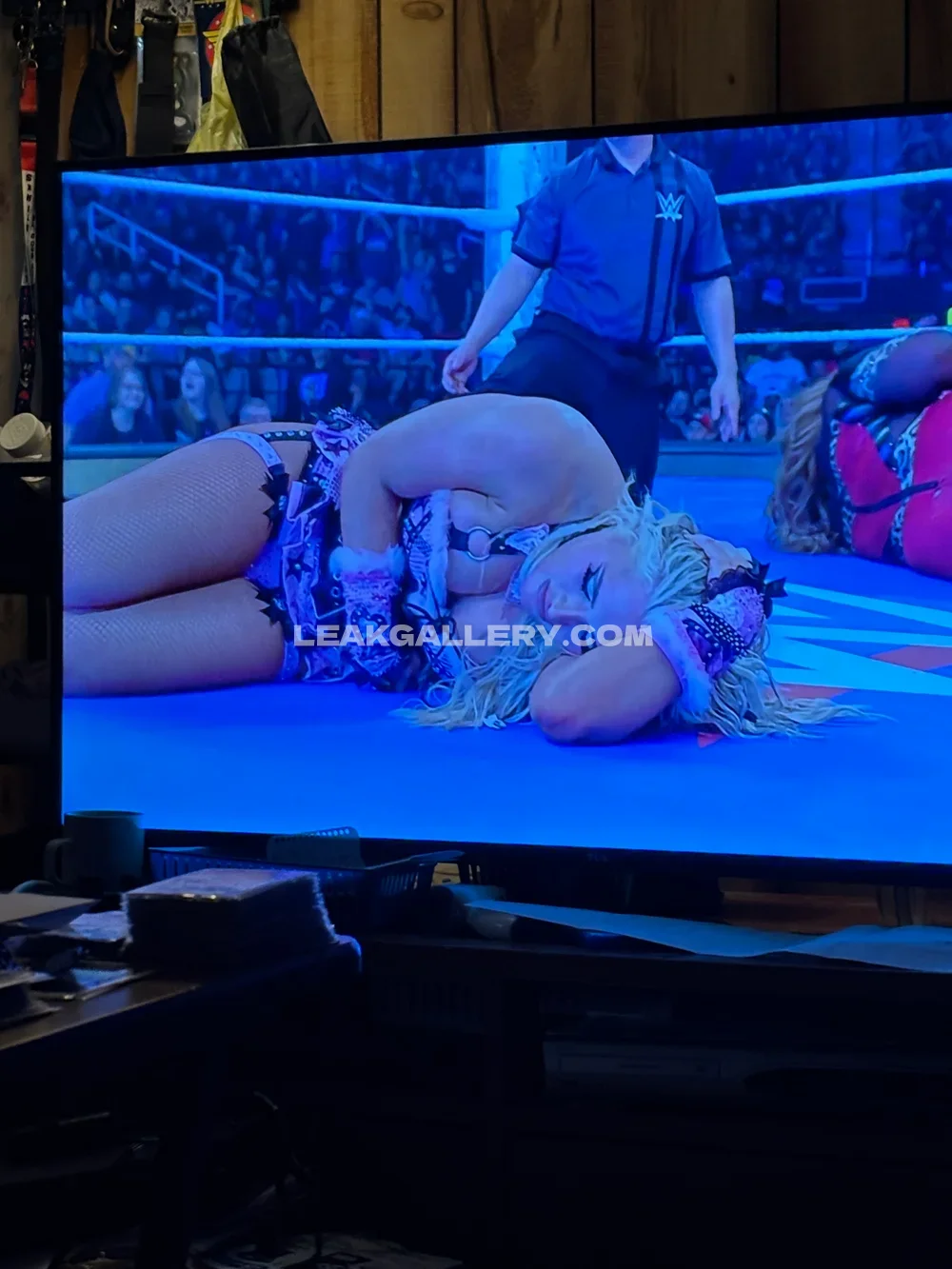 Tiffanywwe Wrestling Ring Pin OnlyFans Photo Leaked