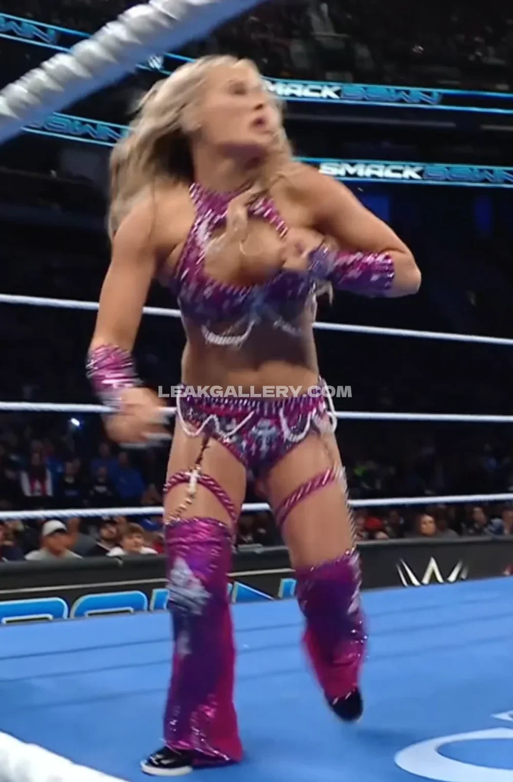 Tiffanywwe Wrestling Ring Entrance OnlyFans Photo Leaked