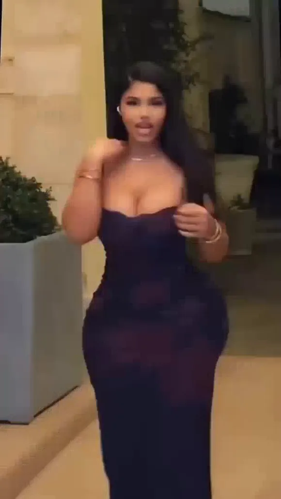 Tootatis Black Dress Full Body OnlyFans Video Leaked