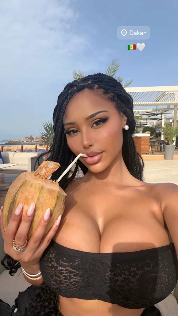 Tootatis Topless Coconut Sip OnlyFans Video Leaked