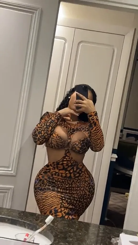 Tootatis Leopard Print Bodysuit Selfie OnlyFans Video Leaked