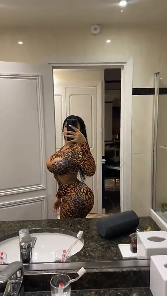 Tootatis Leopard Print Bodysuit Selfie OnlyFans Video Leaked