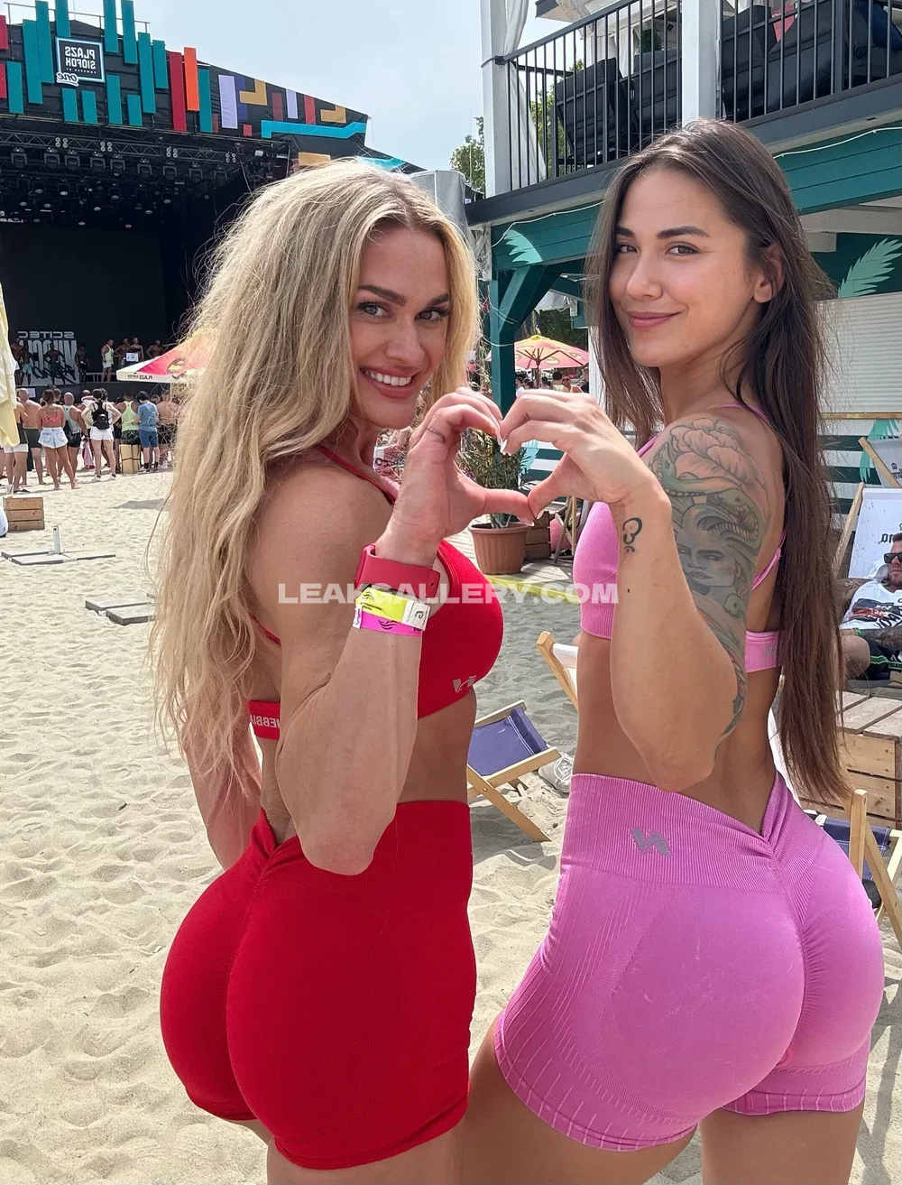 Tran.vanova Pink Sports Bra And Shorts OnlyFans Photo Leaked
