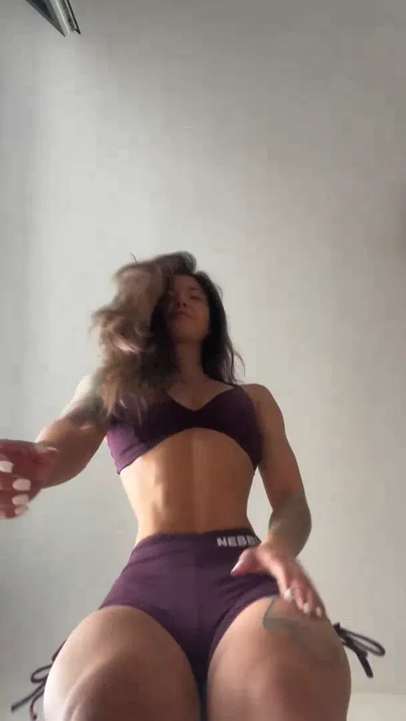 Tran.vanova Purple Sports Bra Tease OnlyFans Video Leaked