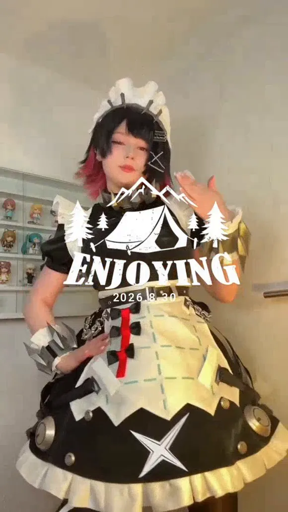 Upminaa Maid Outfit Pose OnlyFans Video Leaked