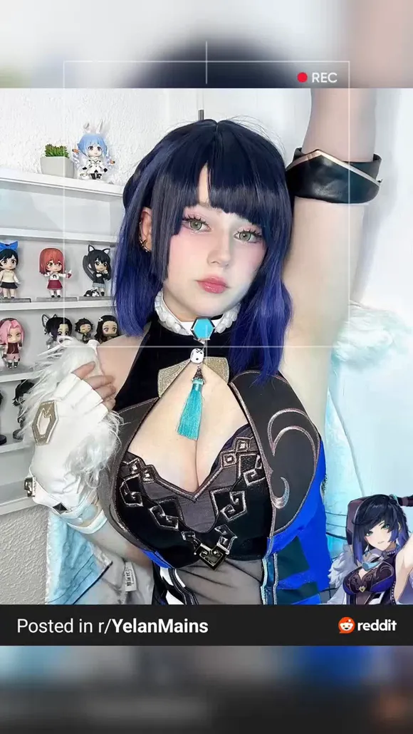 Upminaa Cosplay Bust Display OnlyFans Video Leaked